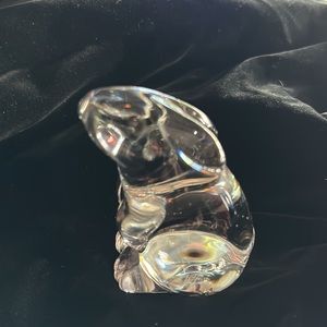 Baccarat Bunny Rabbit. Hand warmer.